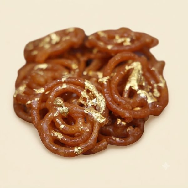 JELEBI – GOLD JELEBI (24K Edible Gold) 1lb