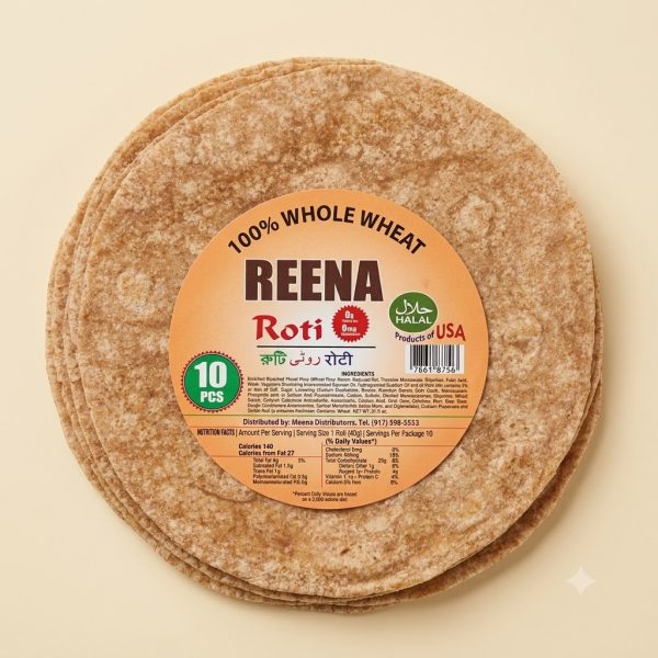ROTI – WHOLE WHEAT (10pc)